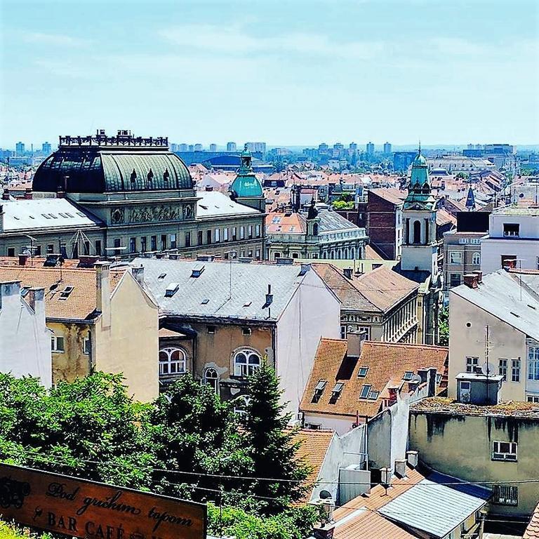 Apartment Orange Purple Blue Zagreb Dış mekan fotoğraf